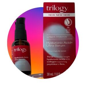 TRILOGY Hyaluronic Acid+ Ultra Serum - 1.0 fl oz. 
Expiration: 03/2027